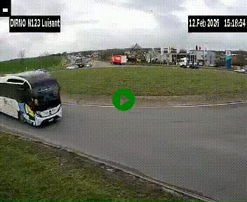 <h2>Webcam en périphérie de Chartres sur la N123, à hauteur de Luisant. Vue orientée vers Chartres</h2>