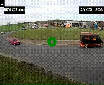 <h2>Webcam en périphérie de Chartres sur la N123, à hauteur de Luisant. Vue orientée vers Chartres</h2>