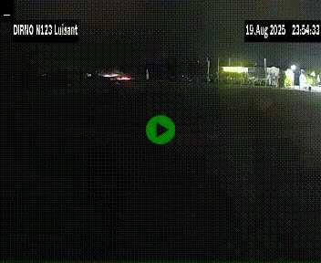<h2>Webcam en périphérie de Chartres sur la N123, à hauteur de Luisant. Vue orientée vers Chartres</h2>