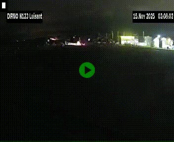 Webcam en périphérie de Chartres sur la N123, à hauteur de Luisant. Vue orientée vers Chartres