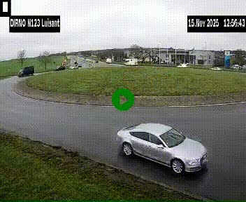 <h2>Webcam en périphérie de Chartres sur la N123, à hauteur de Luisant. Vue orientée vers Chartres</h2>