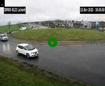 <h2>Webcam en périphérie de Chartres sur la N123, à hauteur de Luisant. Vue orientée vers Chartres</h2>