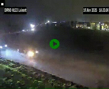 <h2>Webcam en périphérie de Chartres sur la N123, à hauteur de Luisant. Vue orientée vers Chartres</h2>