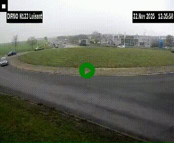 <h2>Webcam en périphérie de Chartres sur la N123, à hauteur de Luisant. Vue orientée vers Chartres</h2>