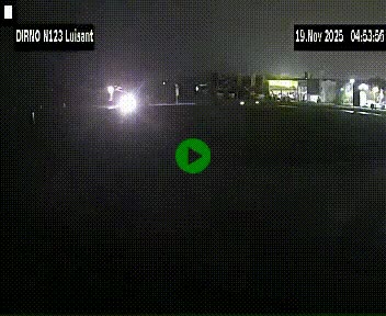 <h2>Webcam en périphérie de Chartres sur la N123, à hauteur de Luisant. Vue orientée vers Chartres</h2>