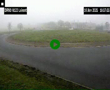 <h2>Webcam en périphérie de Chartres sur la N123, à hauteur de Luisant. Vue orientée vers Chartres</h2>