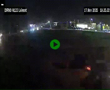 <h2>Webcam en périphérie de Chartres sur la N123, à hauteur de Luisant. Vue orientée vers Chartres</h2>