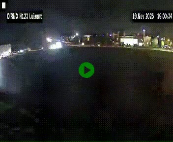 <h2>Webcam en périphérie de Chartres sur la N123, à hauteur de Luisant. Vue orientée vers Chartres</h2>