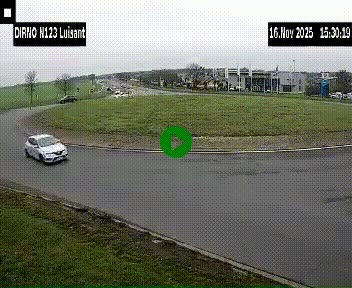 <h2>Webcam en périphérie de Chartres sur la N123, à hauteur de Luisant. Vue orientée vers Chartres</h2>