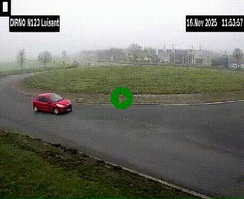 <h2>Webcam en périphérie de Chartres sur la N123, à hauteur de Luisant. Vue orientée vers Chartres</h2>