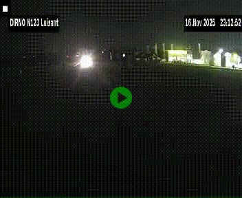 <h2>Webcam en périphérie de Chartres sur la N123, à hauteur de Luisant. Vue orientée vers Chartres</h2>