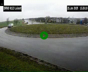 <h2>Webcam en périphérie de Chartres sur la N123, à hauteur de Luisant. Vue orientée vers Chartres</h2>