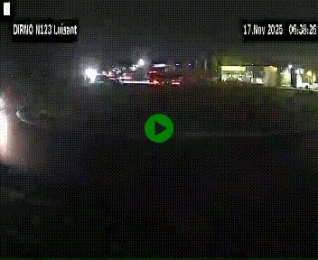 <h2>Webcam en périphérie de Chartres sur la N123, à hauteur de Luisant. Vue orientée vers Chartres</h2>