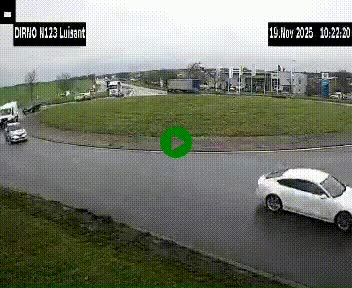 <h2>Webcam en périphérie de Chartres sur la N123, à hauteur de Luisant. Vue orientée vers Chartres</h2>