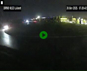 <h2>Webcam en périphérie de Chartres sur la N123, à hauteur de Luisant. Vue orientée vers Chartres</h2>