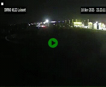 <h2>Webcam en périphérie de Chartres sur la N123, à hauteur de Luisant. Vue orientée vers Chartres</h2>