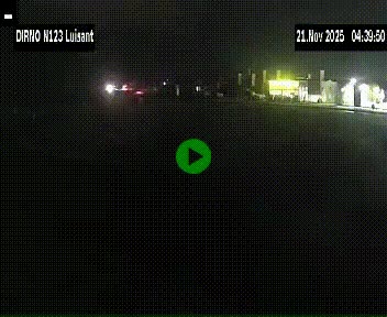 <h2>Webcam en périphérie de Chartres sur la N123, à hauteur de Luisant. Vue orientée vers Chartres</h2>