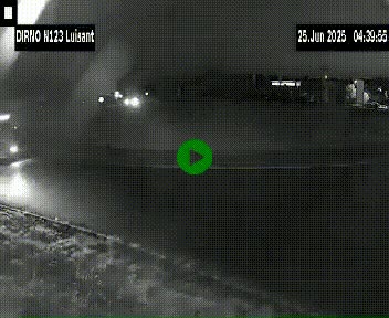 Webcam en périphérie de Chartres sur la N123, à hauteur de Luisant. Vue orientée vers Chartres