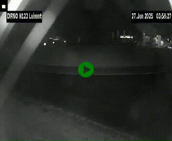 Webcam en périphérie de Chartres sur la N123, à hauteur de Luisant. Vue orientée vers Chartres