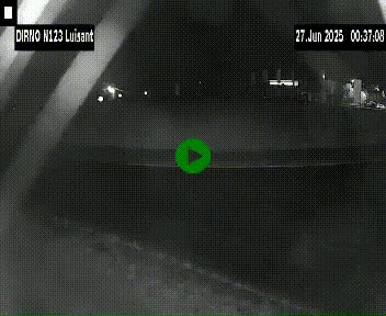 Webcam en périphérie de Chartres sur la N123, à hauteur de Luisant. Vue orientée vers Chartres