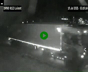 Webcam en périphérie de Chartres sur la N123, à hauteur de Luisant. Vue orientée vers Chartres