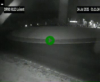 Webcam en périphérie de Chartres sur la N123, à hauteur de Luisant. Vue orientée vers Chartres
