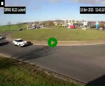 <h2>Webcam en périphérie de Chartres sur la N123, à hauteur de Luisant. Vue orientée vers Chartres</h2>