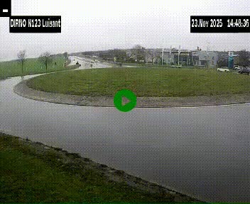 <h2>Webcam en périphérie de Chartres sur la N123, à hauteur de Luisant. Vue orientée vers Chartres</h2>