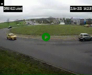 <h2>Webcam en périphérie de Chartres sur la N123, à hauteur de Luisant. Vue orientée vers Chartres</h2>