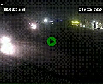 <h2>Webcam en périphérie de Chartres sur la N123, à hauteur de Luisant. Vue orientée vers Chartres</h2>