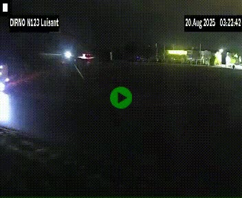 <h2>Webcam en périphérie de Chartres sur la N123, à hauteur de Luisant. Vue orientée vers Chartres</h2>