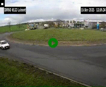 <h2>Webcam en périphérie de Chartres sur la N123, à hauteur de Luisant. Vue orientée vers Chartres</h2>