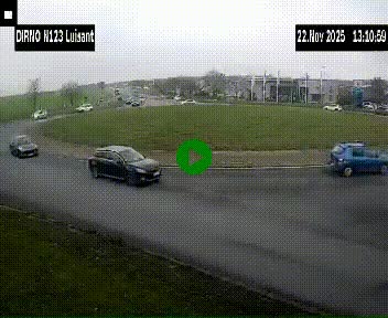 <h2>Webcam en périphérie de Chartres sur la N123, à hauteur de Luisant. Vue orientée vers Chartres</h2>