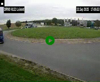 <h2>Webcam en périphérie de Chartres sur la N123, à hauteur de Luisant. Vue orientée vers Chartres</h2>