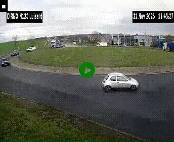 <h2>Webcam en périphérie de Chartres sur la N123, à hauteur de Luisant. Vue orientée vers Chartres</h2>