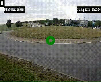 <h2>Webcam en périphérie de Chartres sur la N123, à hauteur de Luisant. Vue orientée vers Chartres</h2>