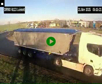 <h2>Webcam en périphérie de Chartres sur la N123, à hauteur de Luisant. Vue orientée vers Chartres</h2>