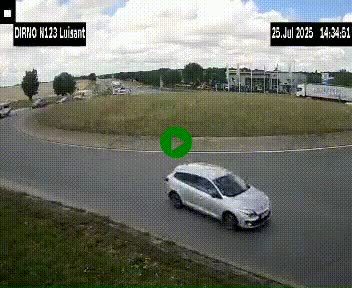<h2>Webcam en périphérie de Chartres sur la N123, à hauteur de Luisant. Vue orientée vers Chartres</h2>