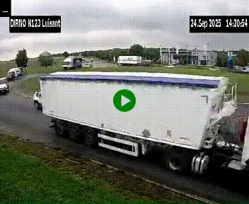 <h2>Webcam en périphérie de Chartres sur la N123, à hauteur de Luisant. Vue orientée vers Chartres</h2>