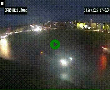<h2>Webcam en périphérie de Chartres sur la N123, à hauteur de Luisant. Vue orientée vers Chartres</h2>