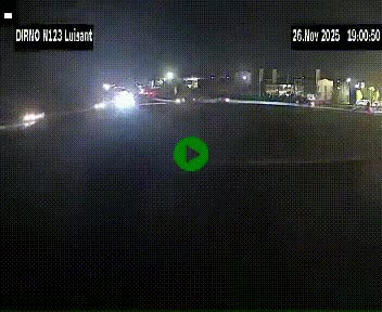 <h2>Webcam en périphérie de Chartres sur la N123, à hauteur de Luisant. Vue orientée vers Chartres</h2>