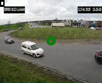 <h2>Webcam en périphérie de Chartres sur la N123, à hauteur de Luisant. Vue orientée vers Chartres</h2>