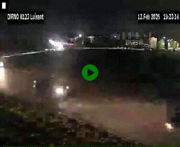 <h2>Webcam en périphérie de Chartres sur la N123, à hauteur de Luisant. Vue orientée vers Chartres</h2>