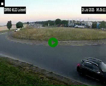 <h2>Webcam en périphérie de Chartres sur la N123, à hauteur de Luisant. Vue orientée vers Chartres</h2>