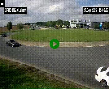 <h2>Webcam en périphérie de Chartres sur la N123, à hauteur de Luisant. Vue orientée vers Chartres</h2>