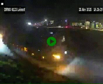 <h2>Webcam en périphérie de Chartres sur la N123, à hauteur de Luisant. Vue orientée vers Chartres</h2>