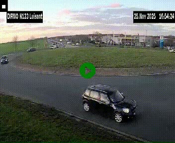 <h2>Webcam en périphérie de Chartres sur la N123, à hauteur de Luisant. Vue orientée vers Chartres</h2>