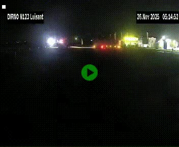 <h2>Webcam en périphérie de Chartres sur la N123, à hauteur de Luisant. Vue orientée vers Chartres</h2>