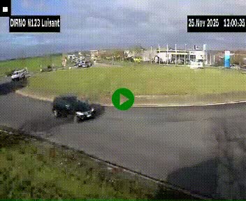 <h2>Webcam en périphérie de Chartres sur la N123, à hauteur de Luisant. Vue orientée vers Chartres</h2>