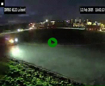 <h2>Webcam en périphérie de Chartres sur la N123, à hauteur de Luisant. Vue orientée vers Chartres</h2>